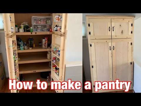 How to Make a Pantry Cabinet?