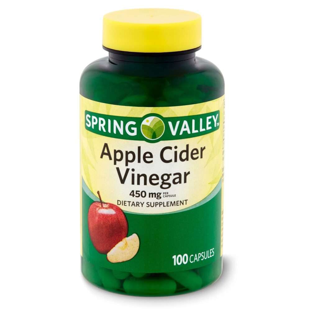 What does apple cider vinegar pills do