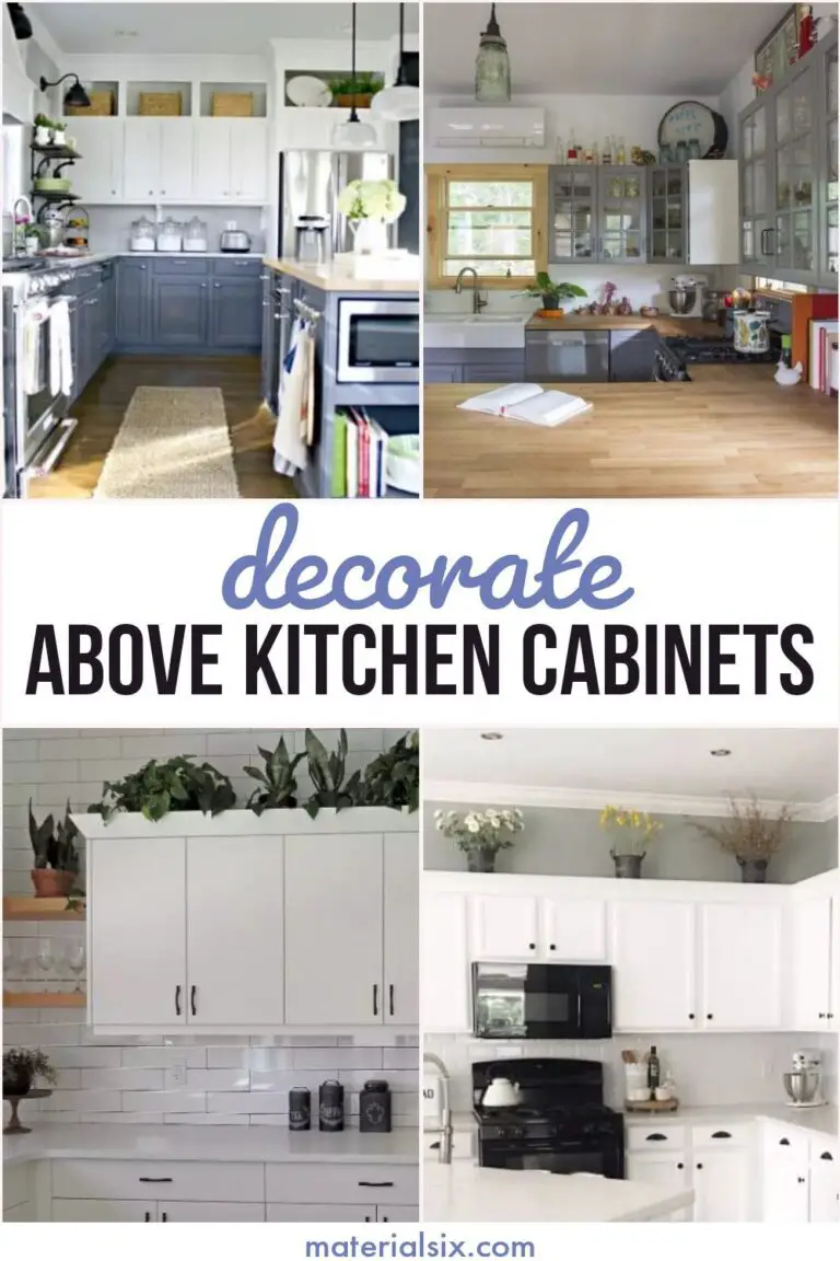 How to Decorate Above Kitchen Cabinets: Chic & Modern Tips