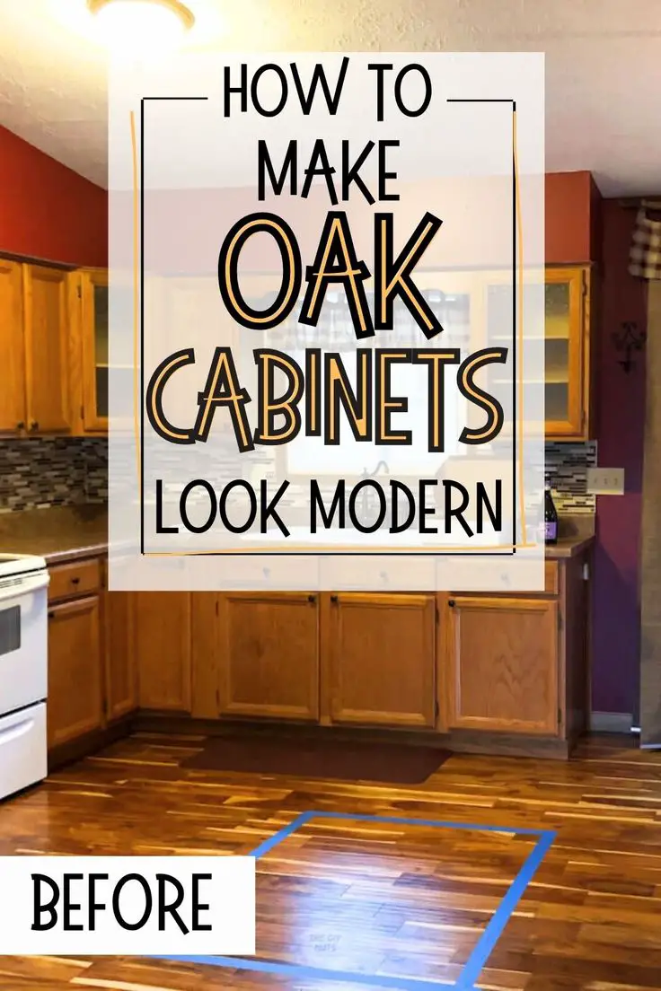 How to Make Oak Kitchen Cabinets Look Modern: A Chic Update